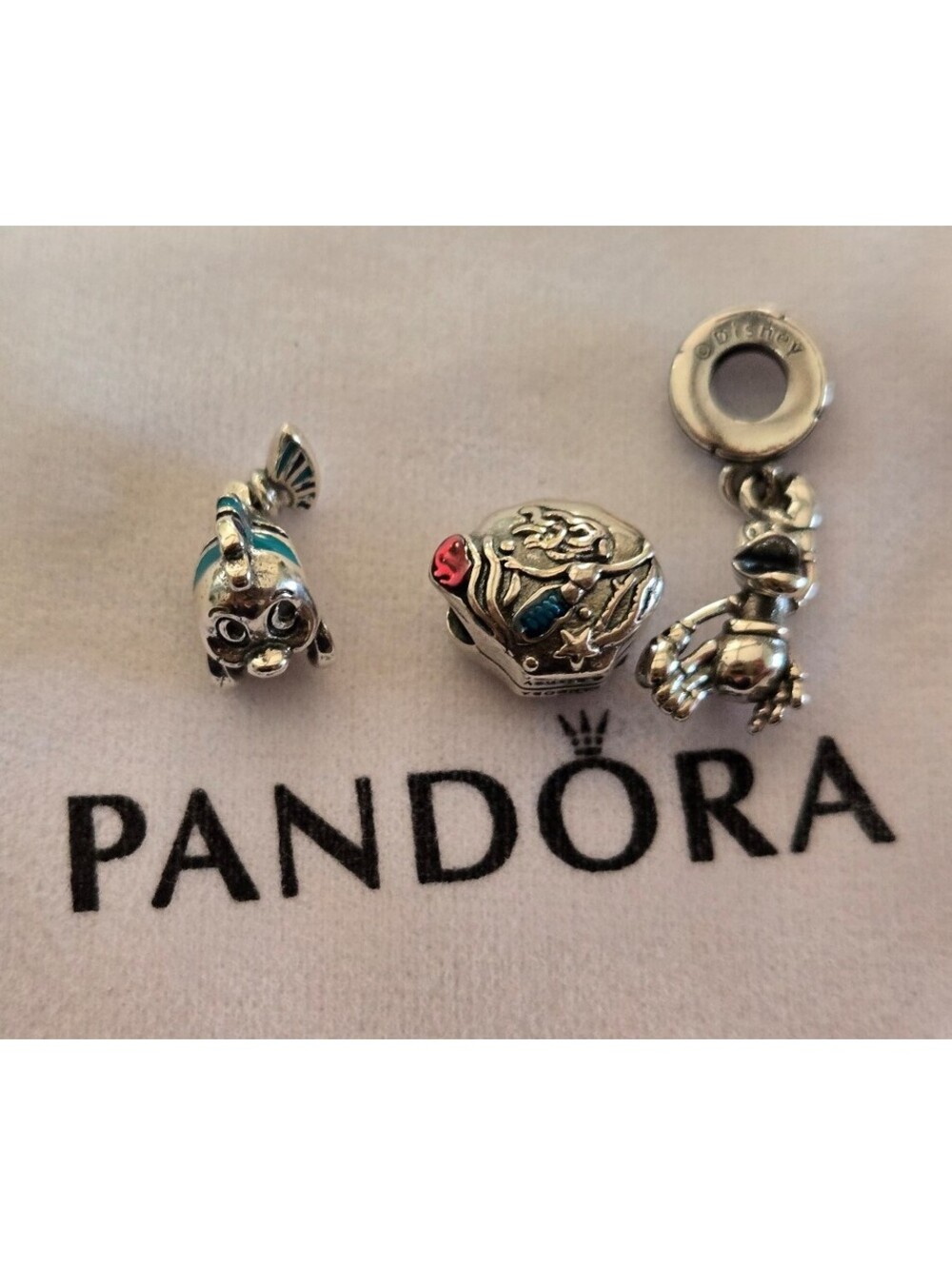 Pandora Disney little mermaid charm bundle